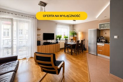 Przestronne 3-pokojowe mieszkanie 61 m² (2 balkony) w Dębnikach mieszkanie Kraków, Dębniki, Ruczaj, Pszczelna