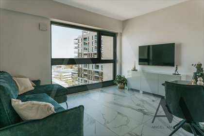 Nowoczesny apartament 31 m2 z basenem i tarasem na Walońskiej mieszkanie Wrocław, Walońska