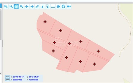 działka na sprzedaż 70000m2 działka Borki Wielkie