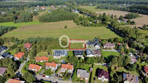 Działka budowlana 1140 m² z projektem i infrastrukturą działka Gdynia, Chwarzno-Wiczlino