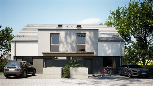 Nowoczesny dom 120 m² z ogrzewaniem podłogowym (Dobra) dom Dobra