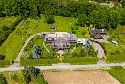 Ekskluzywna rezydencja 750 m² z ogrodem i biznesem dom Borówna