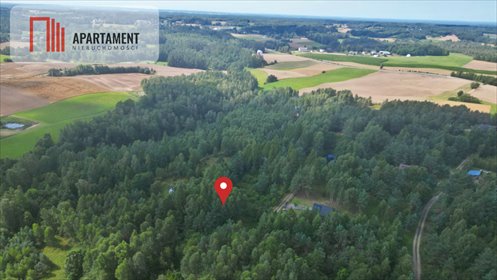 Działka 3608 m² pod dom lub inwestycję blisko jeziora działka Borek Kamienny
