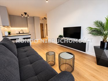 Wynajmę nowoczesne 2-pokojowe mieszkanie 42 m² z balkonem mieszkanie Wrocław, Fabryczna, Popowice