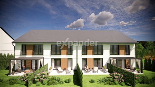 Funkcjonalny segment z ogródkiem, garaż, nowoczesność dom Lublin, Ponikwoda, Dożynkowa