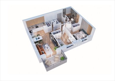 mieszkanie na sprzedaż 52m2 mieszkanie Dominów, Parkowa