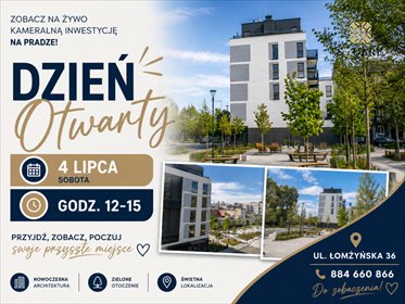 Nowoczesne 3-pokojowe mieszkanie z balkonem w Pradze Północ mieszkanie Warszawa, Praga-Północ Nowa Praga, Łomżyńska