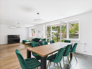 Ekskluzywny segment 320m2 z jeziorem, sauną i tarasem dom Warszawa, Mokotów, Sadyba