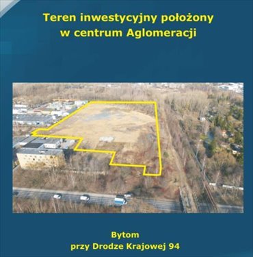 Działka inwestycyjna 2 964 m² w Bytomiu - świetna lokalizacja działka Bytom