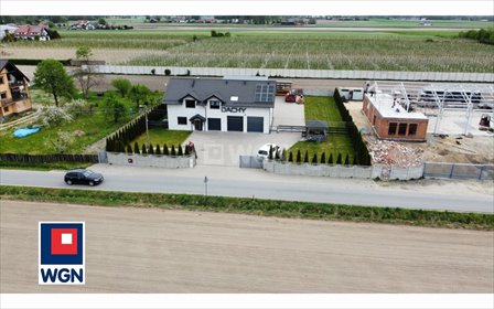 Dom inwestycyjny z warsztatem 280 m², Grabów Nad Prosną zapraszam dom Grabów Nad Prosną, Książenice