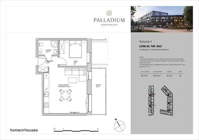 Dwupokojowe mieszkanie 40,31 m² w Bielawach, Bydgoszcz mieszkanie Bydgoszcz, Bielawy, Ignacego Paderewskiego