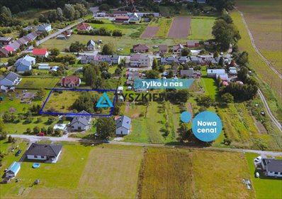 działka na sprzedaż 1437m2 działka Reblino