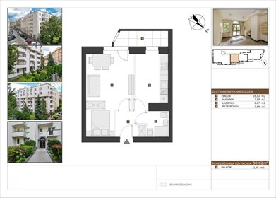 mieszkanie na sprzedaż 31m2 mieszkanie Warszawa, Śródmieście, Jana i Jędrzeja Śniadeckich