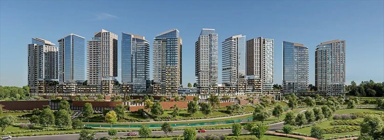 Apartament z widokiem na las w Sarıyer, 93 m², bogate udogodnienia mieszkanie Maslak, Maslak, Sarıyer, Stambuł