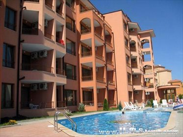 Polecam przestronne 63 m² apartament z widokiem na basen mieszkanie Słoneczny Brzeg, Sunflower