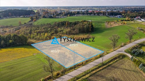 działka na sprzedaż 2679m2 działka Lubichowo, 6 Marca