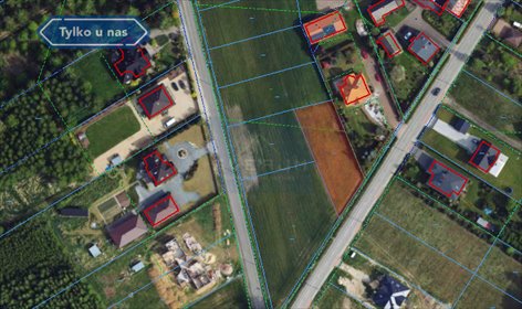 działka na sprzedaż 1014m2 działka Pierzchno