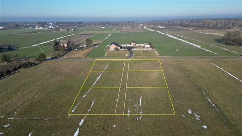 działka na sprzedaż 1050m2 działka Marianów