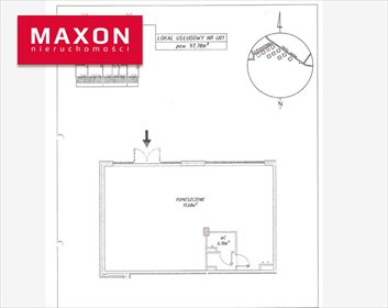 lokal użytkowy na wynajem 98m2 lokal użytkowy Warszawa, Wilanów, ul. Herbu Janina
