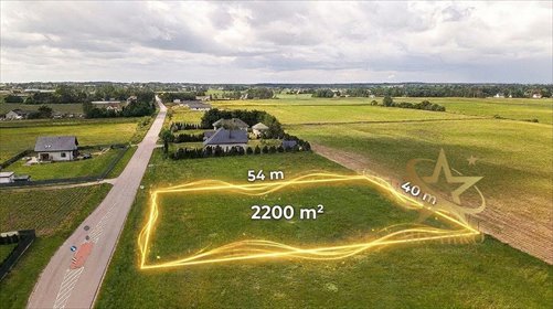 Działka 2200 m² z możliwością podziału na 4 w Rudzie działka Ruda