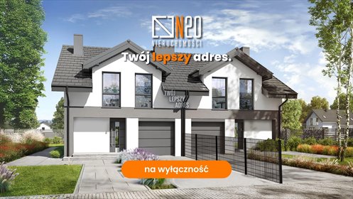 Nowoczesny dom z garażem i dużym ogrodem w Wieliczce dom Wieliczka