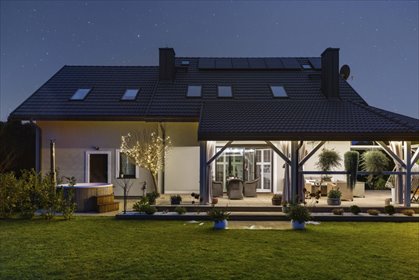 Ekskluzywny dom 230 m² po modernizacji, energooszczędny dom Wilkszyn, Świętego Huberta