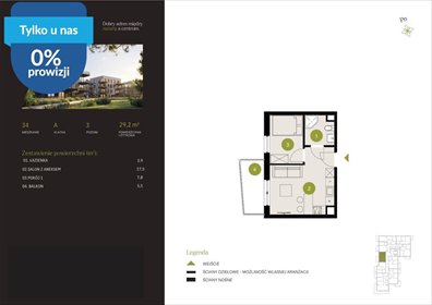 Dwupokojowe mieszkanie 36,1 m2 na sprzedaż w Bydgoszczy mieszkanie Bydgoszcz, Flisy, Mińska