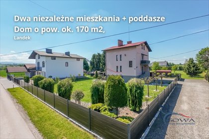Dom z potencjałem dla dwóch rodzin, 170 m² + 70 m², ogród 830 m² dom Landek