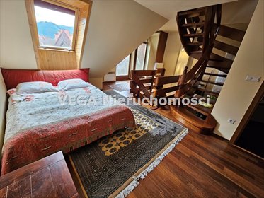Przestronny apartament z widokami, sauna, balkon (92 m²) mieszkanie Zakopane