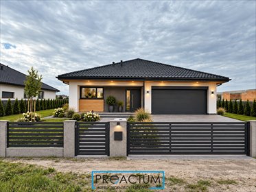 Nowoczesny dom 171,9 m² z garażem, las i jezioro. dom Silno