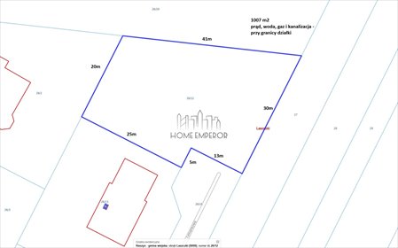 działka na sprzedaż 1007m2 działka Laszczki, Tymiankowa