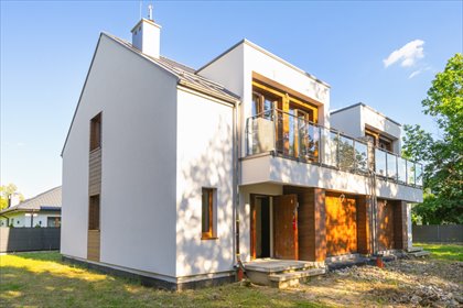 Zapraszam do nowoczesnego domu 169 m² z dużym ogrodem w Łomiankach dom Łomianki, Podleśna