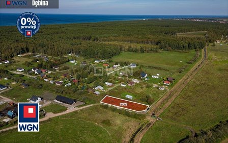 działka na sprzedaż 440m2 działka Dębina, Łąkowa