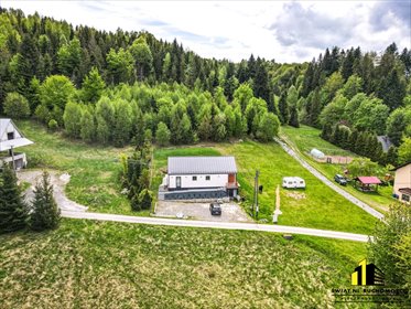 Nowoczesny dom 97 m2 z rekuperacją i tarasem dom Istebna
