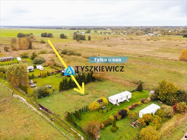 Działka 1000 m2 nad morzem, dostęp z drogi gruntowej działka Karwieńskie Błoto Pierwsze, Dobra