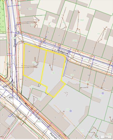 działka na sprzedaż 1097m2 działka Kalisz, Podgórze