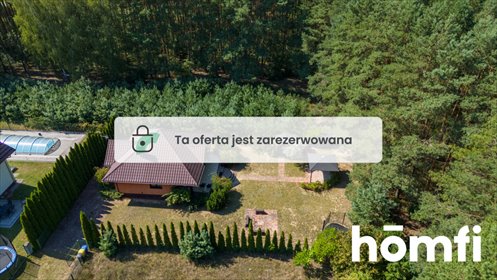 Uście: Komfortowy dom z ogrodem i tarasem 40 m2 dom Uście