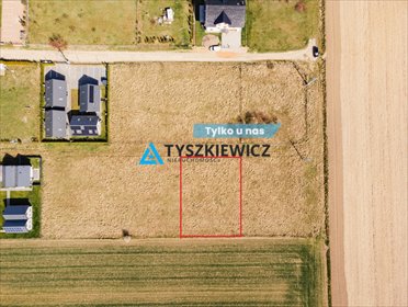 działka na sprzedaż 1014m2 działka Chłapowo, Diamentowa