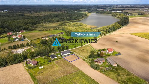 działka na sprzedaż 1027m2 działka Zajezierze