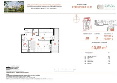 Nowoczesne 2-pokojowe z garderobą i balkonem mieszkanie Bydgoszcz, Fordońska