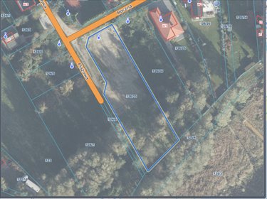 działka na sprzedaż 1871m2 działka Wieleń, Boczna