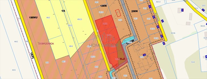 działka na sprzedaż 1500m2 działka Błonie, Poprzeczna
