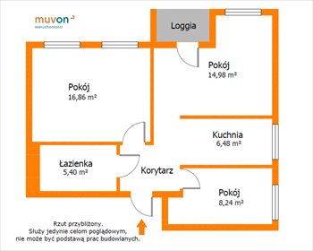 mieszkanie na sprzedaż 57m2 mieszkanie Zielona Góra, Majora Henryka Sucharskiego
