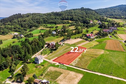 działka na sprzedaż Łętownia 2223 m2