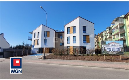 Nowoczesne 3-pokojowe mieszkanie z tarasem (60 m²) w Kwidzynie mieszkanie Kwidzyn, Osiedle Piastowskie, Z. Smodlibowskiej