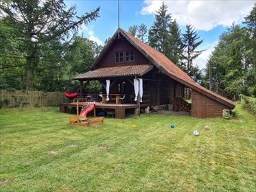 Działka 810 m² z klimatycznym domem z bali - Wejsuny działka Wejsuny