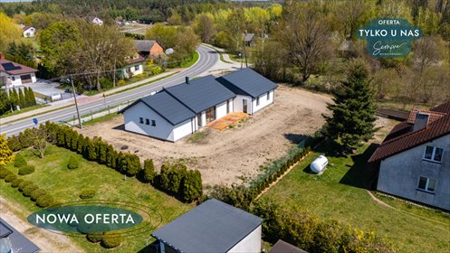 Nowoczesny dom 208 m² z garażem, tarasem i dużą działką dom Wodzierady