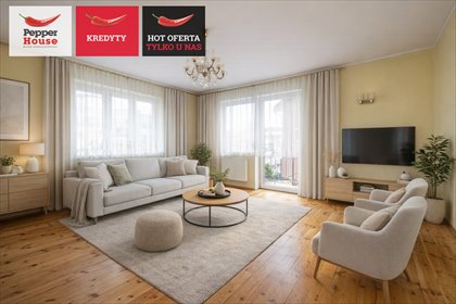 Polecam przestronne 4-pokojowe mieszkanie 96 m² z balkonem mieszkanie Gdynia, Obłuże, Krawiecka