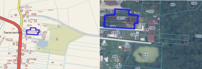 Na sprzedaż działka 48 ha z zabudową i rozbiórką gorzelni działka Wierszyno