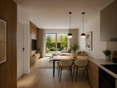 Nowoczesne 2 pokoje z ogrodem 34 m² w Tarninowie mieszkanie Legnica